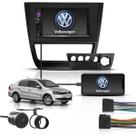 Kit Central Multimidia 2Din Mp5 Bt Espelha Volkswagen Gol G6