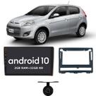Kit Central Multimídia 9 pol HT-9220SC Fiat Palio 2003 a 2013 Moldura + Câmera de Ré