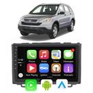 Kit Central Multimidia Android Auto Crv 2007 2008 2009 2010 2011 9" Bluetooth Google Assistente Siri