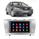Kit Central Multimídia Android Camry 2006 2007 2008 2009 2010 2011 GRAFITE 2 Din 7 Polegadas GPS Tv