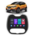 Kit Central Multimídia Android Captur 2017 2018 2019 2020 2021 2022 9 Polegadas Tv Online GPS Bt