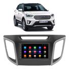 Kit Central Multimídia Android Creta 2016 2017 2018 2019 2020 2021 2022 7 Polegadas Tv Online GPS Bt
