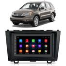 Kit Central Multimídia Android Crv 2007 2008 2009 2010 2011 2 Din 7 Polegadas GPS Tv Online Bt Wi-fi