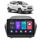 Kit Central Multimídia Android Ix35 2010 2011 A 2018 2019 2020 2021 2022 9 Polegadas Tv Online GPS