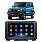 Kit Central Multimídia Android Jimny 2020 2021 2022 9 Polegadas Tv Online GPS Bluetooth WiFi USB