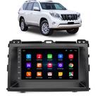 Kit Central Multimídia Android Land Cruiser Prado 2004 2005 2006 2007 2008 2009 7 Polegadas GPS Tv
