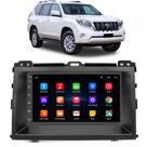 Kit Central Multimídia Android Land Cruiser Prado 2004 A 2009 7 Polegadas GPS Tv Online WiFi Rádio F