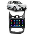 Kit Central Multimídia Android Sandero Logan 2012 2013 2014 9 Polegadas Tv Online GPS Bluetooth WiFi