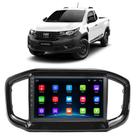 Kit Central Multimídia Android Strada 2022 2023 9 Polegadas Tv Online GPS Bluetooth WiFi USB