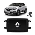 Kit Central Multimídia Captur Mp5 / Mp8 + Moldura + Câmera + TV
