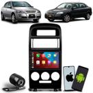 Kit Central Multimídia Carplay com Bluetooth Espelhamento de Celular Moldura Astra Ar Analógico 1998 à 2012 Preta Câmera de Ré Kit Central Multimídia Carplay com Bluetooth Espelhamento de Celular Moldura Astra Ar Analógico 1998 à 2012 Preta Câmera de Ré