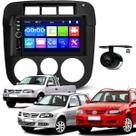 Kit Central Multimidia Espelhamento Android Ios Gol/Parati/Saveiro 2005 06 07 08 09 10 11 12 13 2014