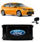 Kit Central Multimídia FOCUS Mp5 / Mp8 + Moldura + Câmera