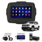 Kit Central Multimídia Jeep Renegade 2015 em Diante Mp8 + Moldura + Câmera de Ré + Tv