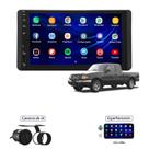 Kit Central Multimídia + Moldura + Câmera de Ré Ford Ranger
