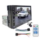 KIT Central Multimídia MP5 1Din Tela 7P Carplay + Câmera