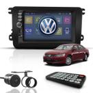 Kit Central Multimídia Mp5 2 Din Bt Espelha Dvd Câm Passat Kit Central Multimídia Mp5 2 Din Bt Espelha Dvd Câm Passat