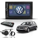 Kit Central Multimídia Mp5 2 Din Bt Espelhamento Dvd Câmera de Ré Vw Golf Kit Central Multimídia Mp5 2 Din Bt Espelhamento Dvd Câmera de Ré Vw Golf