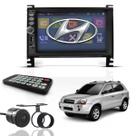 Kit Central Multimídia Mp5 2 Din Espelha Dvd Bt Hyundai Tucson
