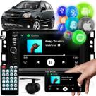 Kit Central Multimídia Mp5 Aparelho 2 Din Touch Screen Com Espelhamento Smarthfone + Moldura Captiva 2008 2009 2010 2011 2012 2013 2014 2015 e Câmera