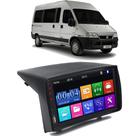 Kit Central Multimidia MP5 Ducato 06 07 08 09 210 A 15 Cinza + Chicote & Câmera