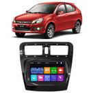Kit Central Multimidia MP5 Jac J3 2013 A 2018 Black Piano + Chicote & Câmera