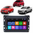 Kit Central Multimidia MP5 Mobi Uno Toro 2016 A 2020 Black Piano + Chicote & Câmera