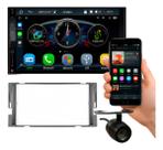 Kit central multimidia roadstar 7 pol rs7007br plus carplay android auto nissan sentra 15/16 march 14/16 versa 14/19