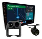 Kit central multimidia roadstar 9 pol rs915br android carplay nissan march versa 2010 a 2014