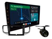 Kit central multimidia roadstar 9 pol rs915br android carplay vw amarok 2017 a 2022