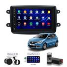 Kit Central Multimídia Sandero MP5 / Mp8 + Moldura + Câmera + Tv