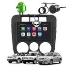 Kit Central Multimídia Sistema Android Espelhamento Usb Bluetooth Volkswagen Gol Saveiro Parati Linha G4 2005 2006 2007 2008 Moldura Na Cor Preta