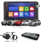 Kit Central Multimídia Universal Espelhamento Usb Mp5 2 Din Bluetooth Câmera de Ré Toyota Hilux Corolla Etios Sw4