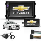 Kit Central Multimidia Universal Mp5 2 Din Bt Espelha Onix