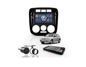 Kit Central Multimídia Volkswagen 2 Din Mp5 Bt Espelha Dvd