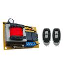 Kit Central Universal HITRON PRICE H12 433mhz Ppa/Garen/Omega/RCG/Ipec/Action + 2 Controles Tx Slim