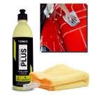 Kit Cera Carnauba Plus Vonixx 500ml + Pano Microfibra Cadillac 40 x 40 Kit Cera Carnauba Plus Vonixx 500ml + Pano Microfibra Cadillac 40 x 40
