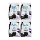 Kit Cera Depil Bella Confete Negra 1kg C/4