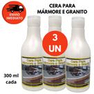 Kit Cera Para Mármore E Granito Claro Com Carnaúba 300ml Proteção E Brilho Bancada Pia Mesa Kit Cera Para Mármore E Granito Claro Com Carnaúba 300ml Proteção E Brilho Bancada Pia Mesa