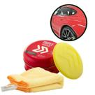Kit Cera Triple Paste Wax 100g Autoamérica + Pano Cadillac + Aplicador