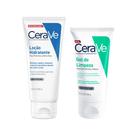 Kit Cerave - Gel Facial De Limpeza 150g + Loção Hidratante Corporal 200ml