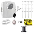 Kit Cerca Elétrica Genno Revolution Control 50 Metros Muro Kit Cerca Elétrica Genno Revolution Control 50 Metros Muro