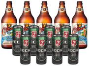 Kit Cerveja Colorado Ribeirão Lager Garrafa 600ml