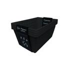 Kit Cesta Grande One Coza 4 Und. Preto Brinox 992504331