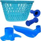 Kit Cesta Para Lamas E Punho Para Bicicleta do Aro 16 Nathor