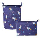 Kit Cestos Organizadores Infantil Jacki Design Azul