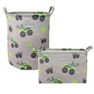 Kit Cestos Organizadores Infantil Jacki Design Cinza