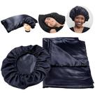 Kit Cetim Santa Clara Anti Frizz Touca + Fronha Kit Cetim Santa Clara Anti Frizz Touca + Fronha