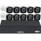 Kit Cftv 10 Câmeras Segurança 1080p Full Hd Dvr Intelbras mhdx 1116c Kit Cftv 10 Câmeras Segurança 1080p Full Hd Dvr Intelbras mhdx 1116c
