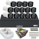 Kit Cftv 14 Câmeras Segurança 1080p Dvr Intelbras 1116c Kit Cftv 14 Câmeras Segurança 1080p Dvr Intelbras 1116c